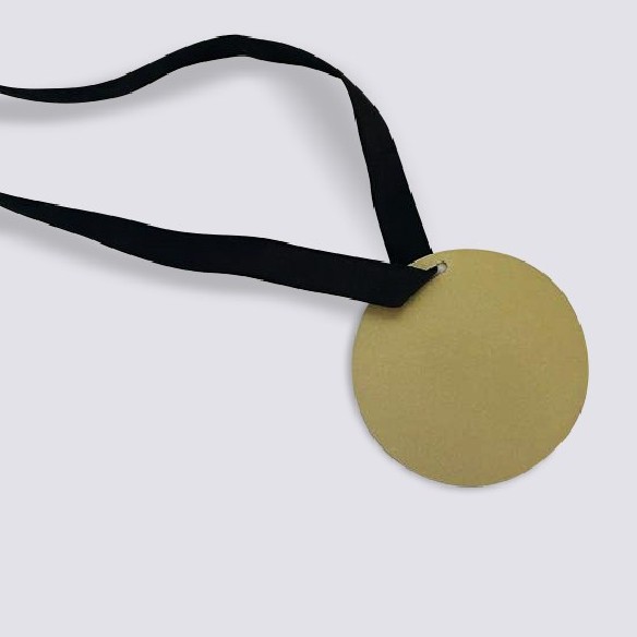 medalla personalizada oro