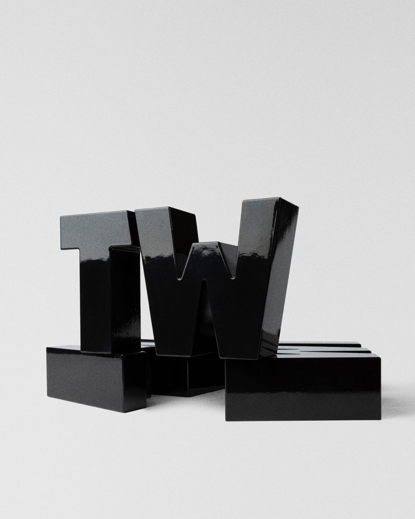 TextilWirtschaft Forum 2026 award black TW typographic