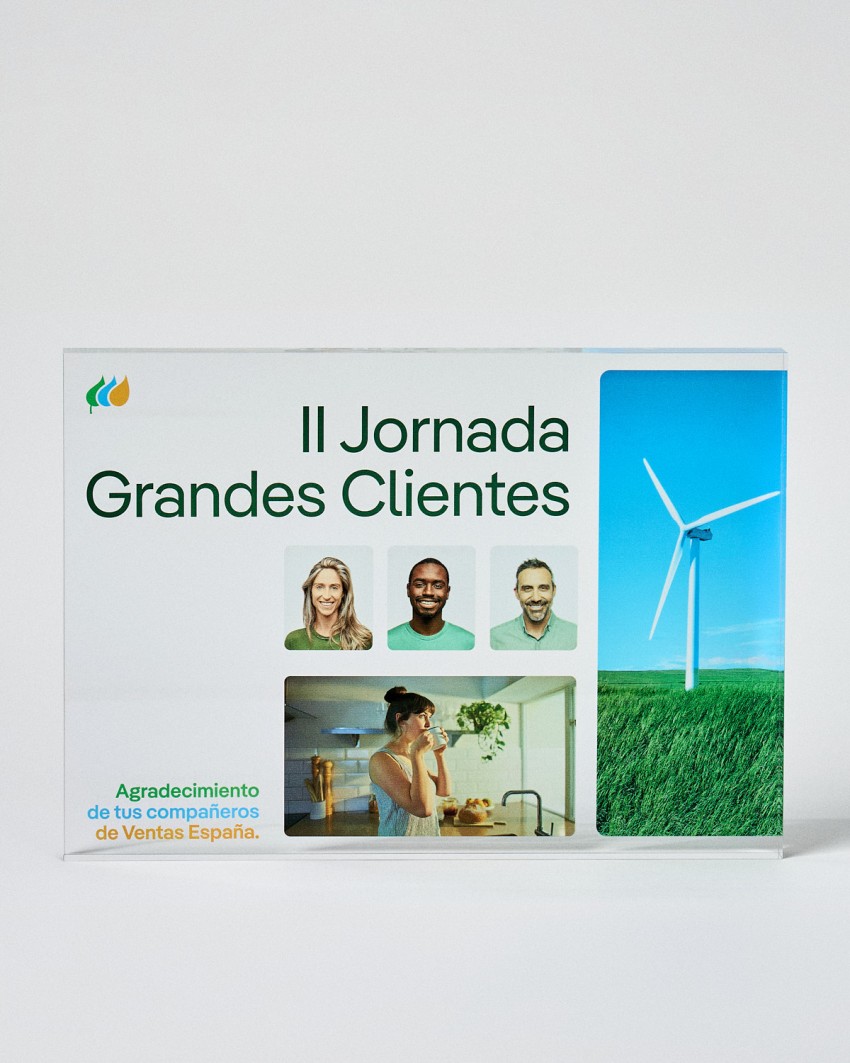 Placa de metacrilato formato VITRA A4 personalizada