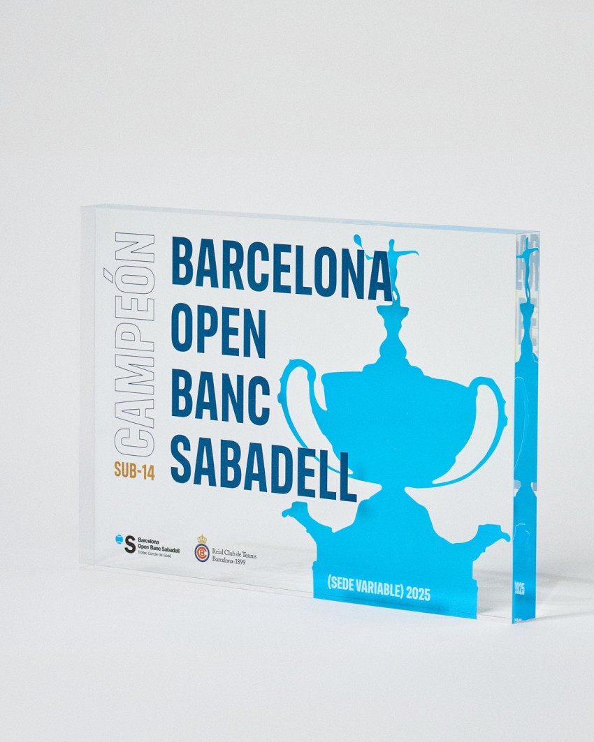 Personalized VITRA A4 Acrylic Award plaque, Sustain Awards