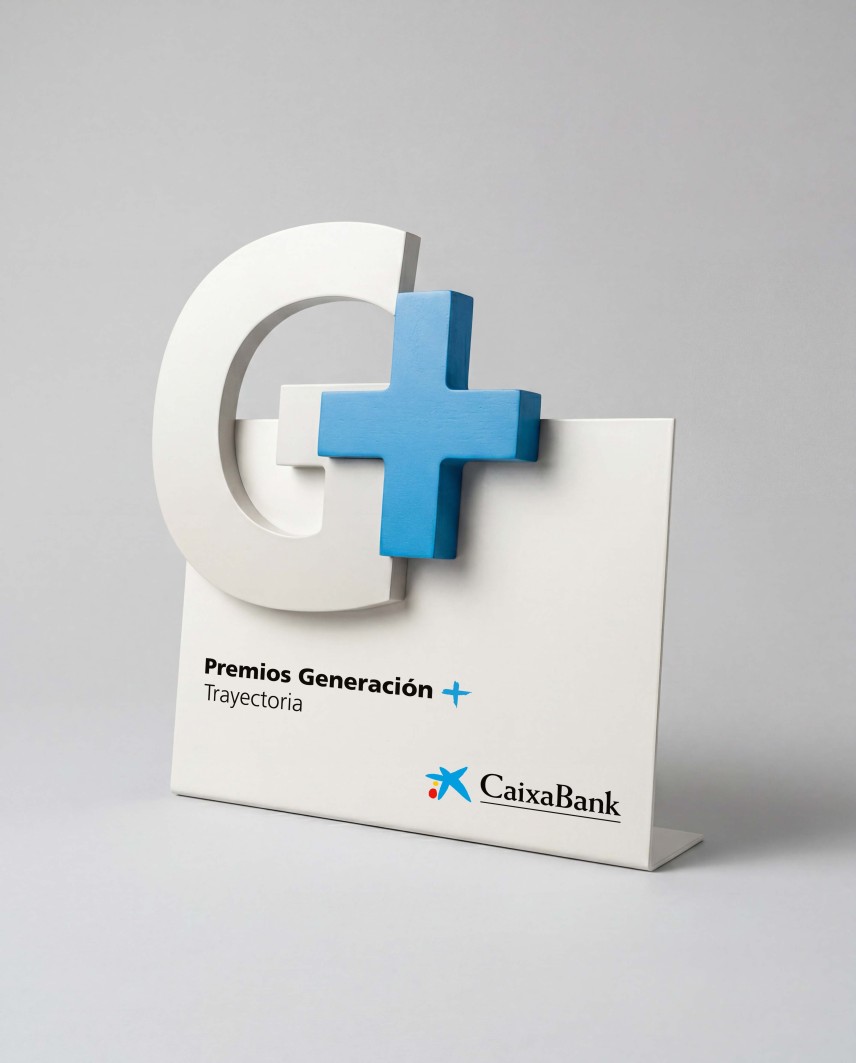 Premios Generación+ trophy by Sustain Awards