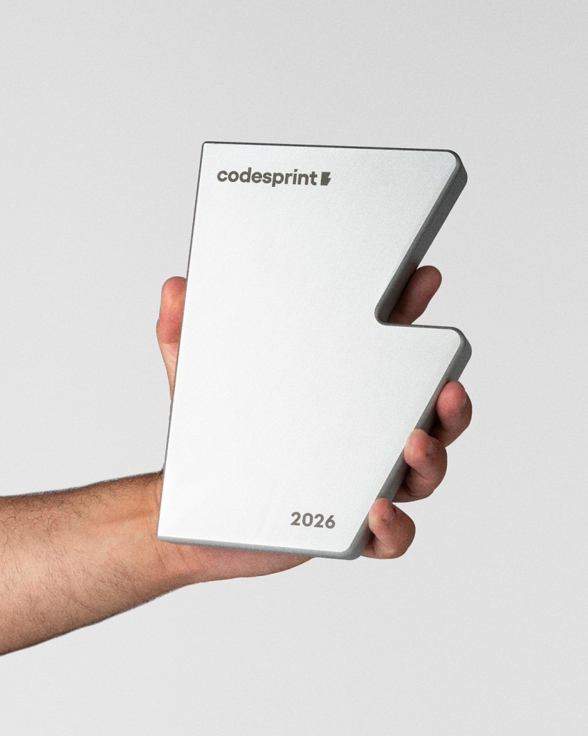 Trofeo Codesprint Hackathon 2026 sostenido por modelo Sustain Awards