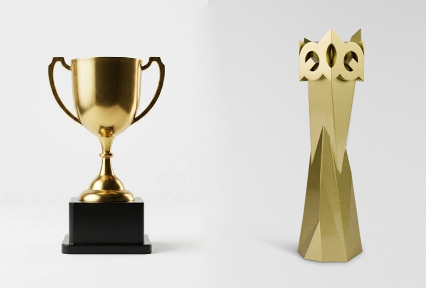 Why outdated award design hurts corporate branding